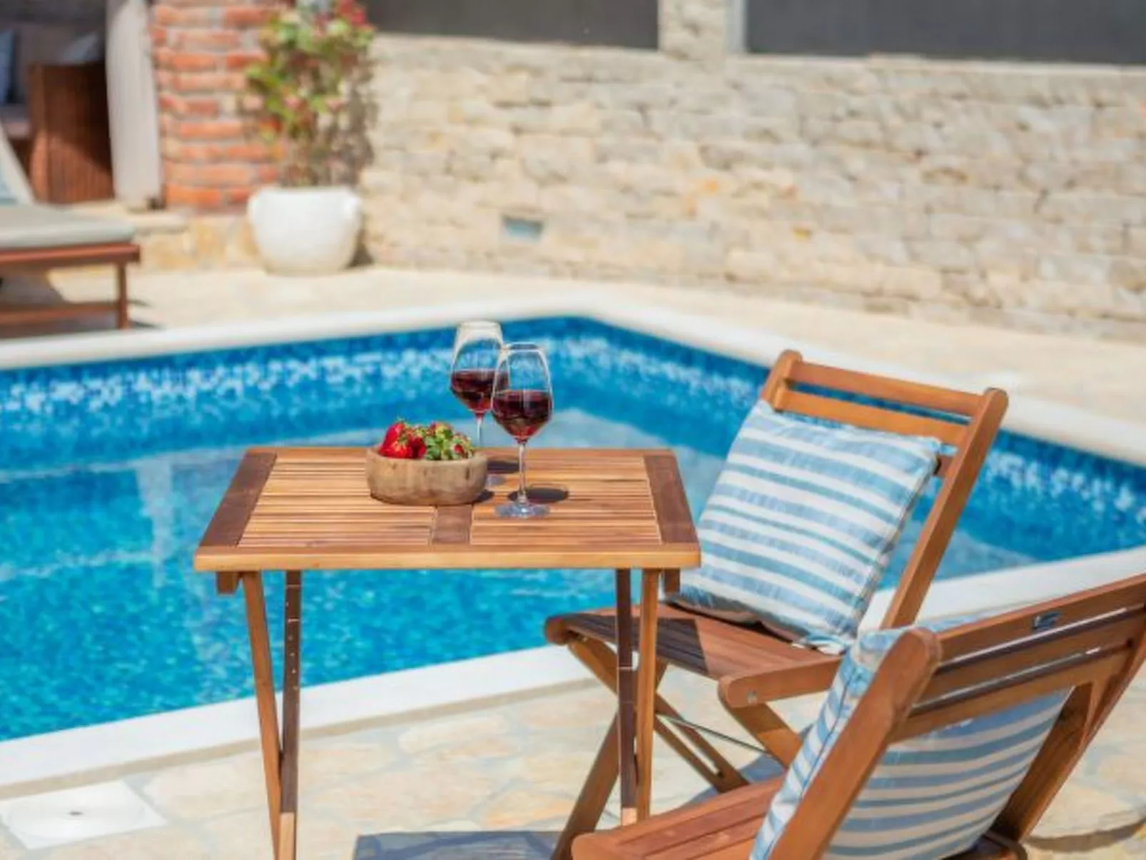 Beachfront villa Noa with heated pool - Image-tags.info