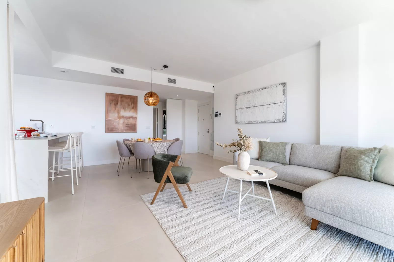 CT 404 - Faro's Fuengirola Higueron Hights - Seaviews - Woonkamer