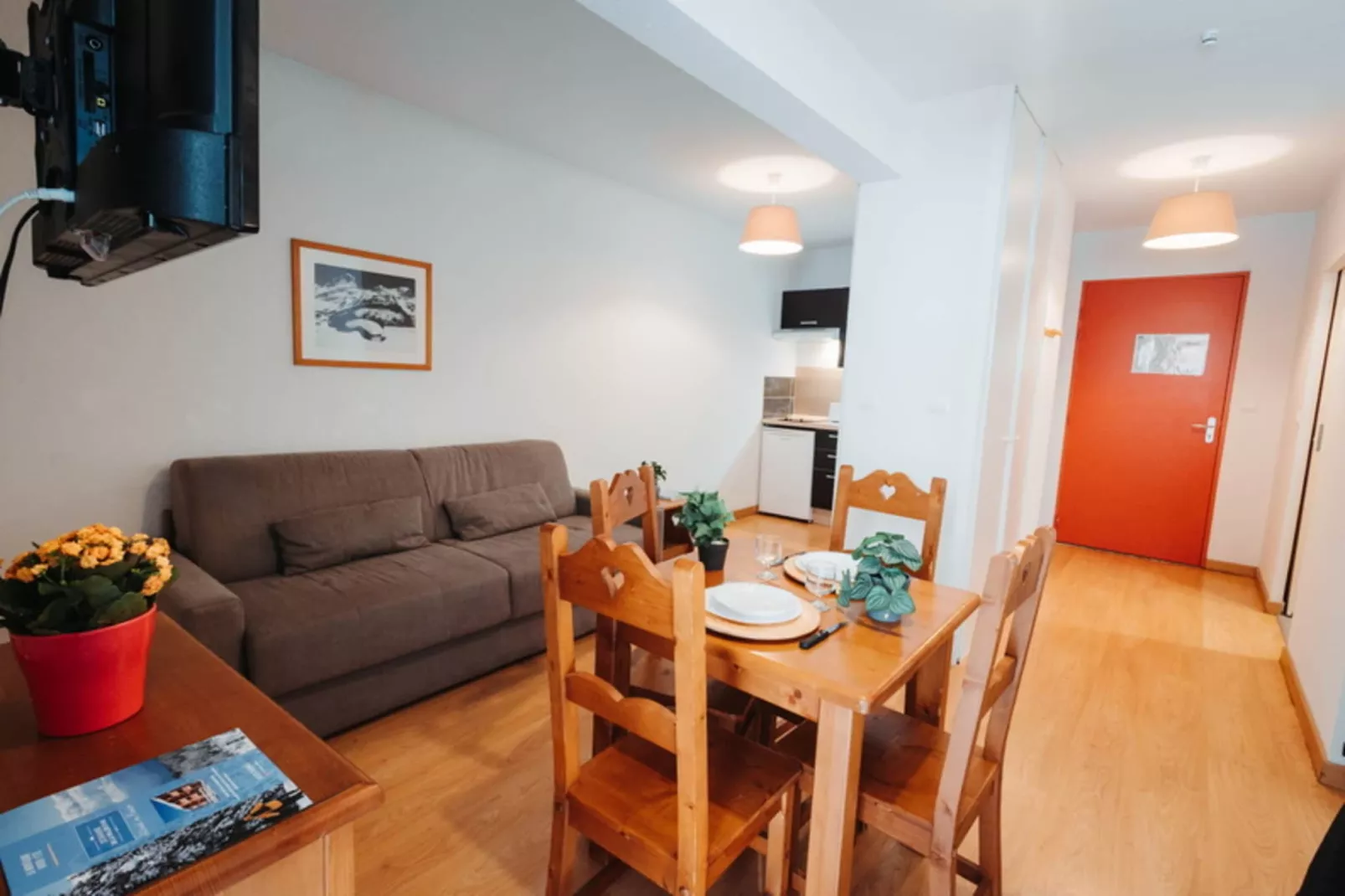 Le Domaine de la Vallée d'Ax - Woonkamer