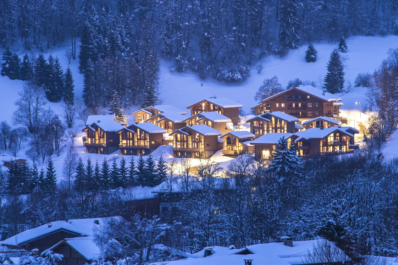 Les Portes de Megève 2 - Exterieur winter