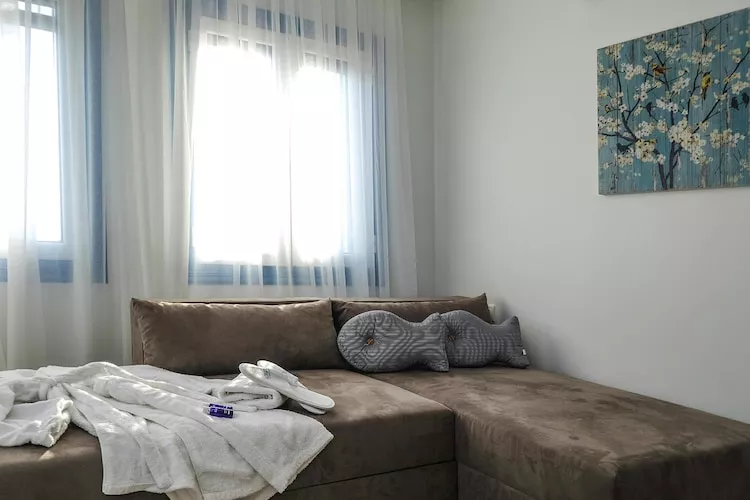 Holiday residence Acrotel Athena Villas, Elia Beach-Maisonette - Slaapkamer