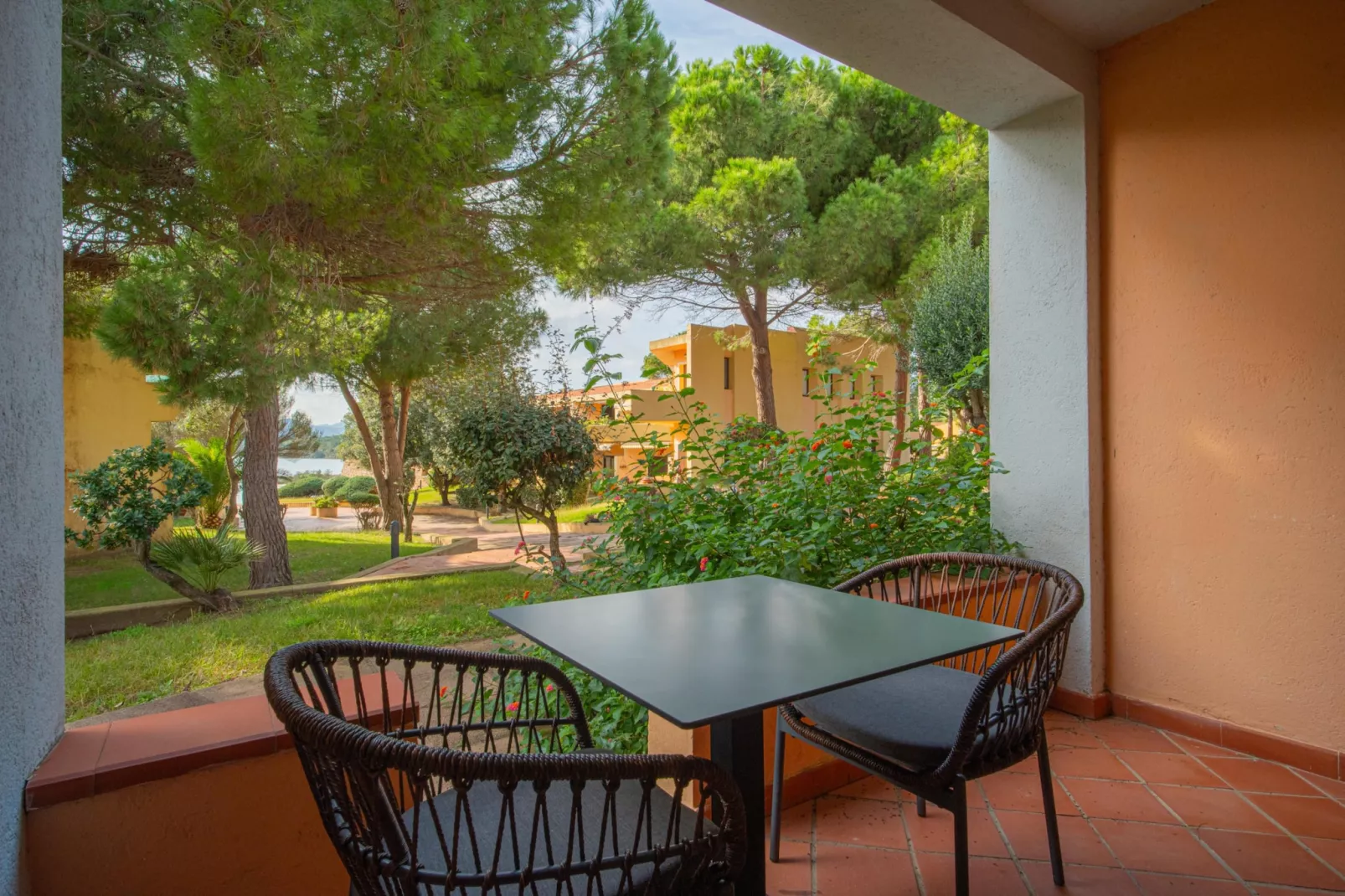 Felix Residence Hotel Costa Serena - Mono Classic - Terrasbalkon