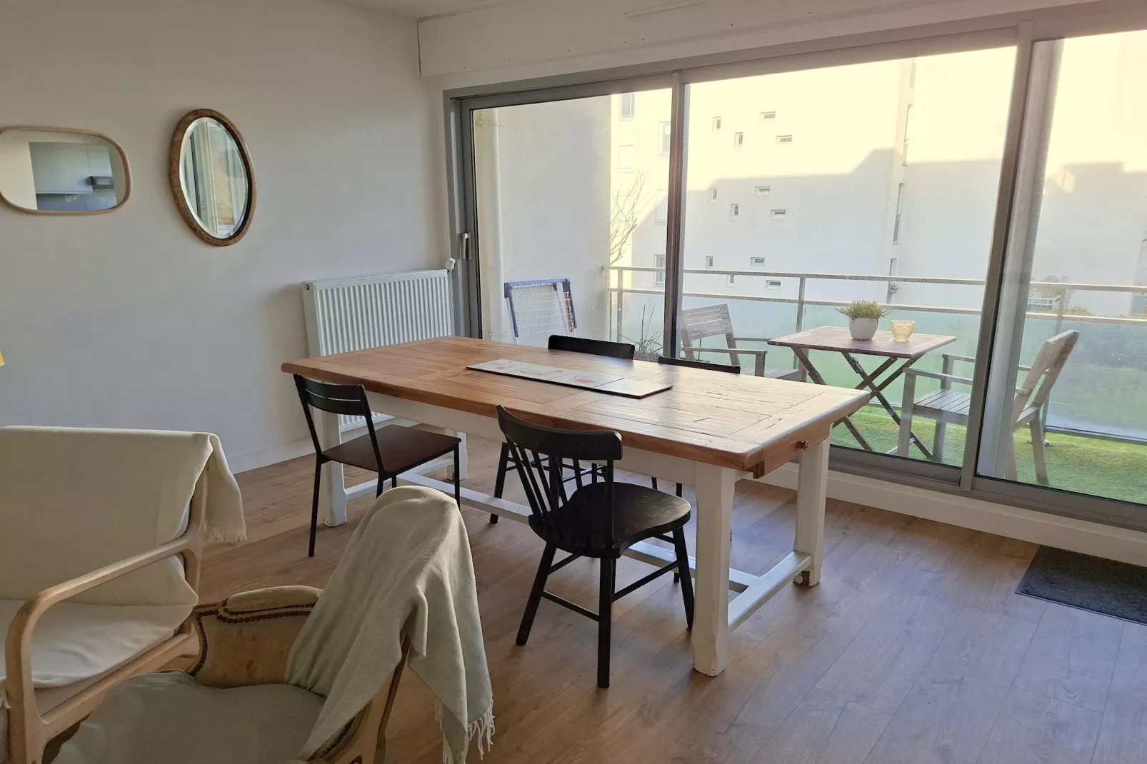 Ferienwohnung in Plougonvelin - Eetkamer