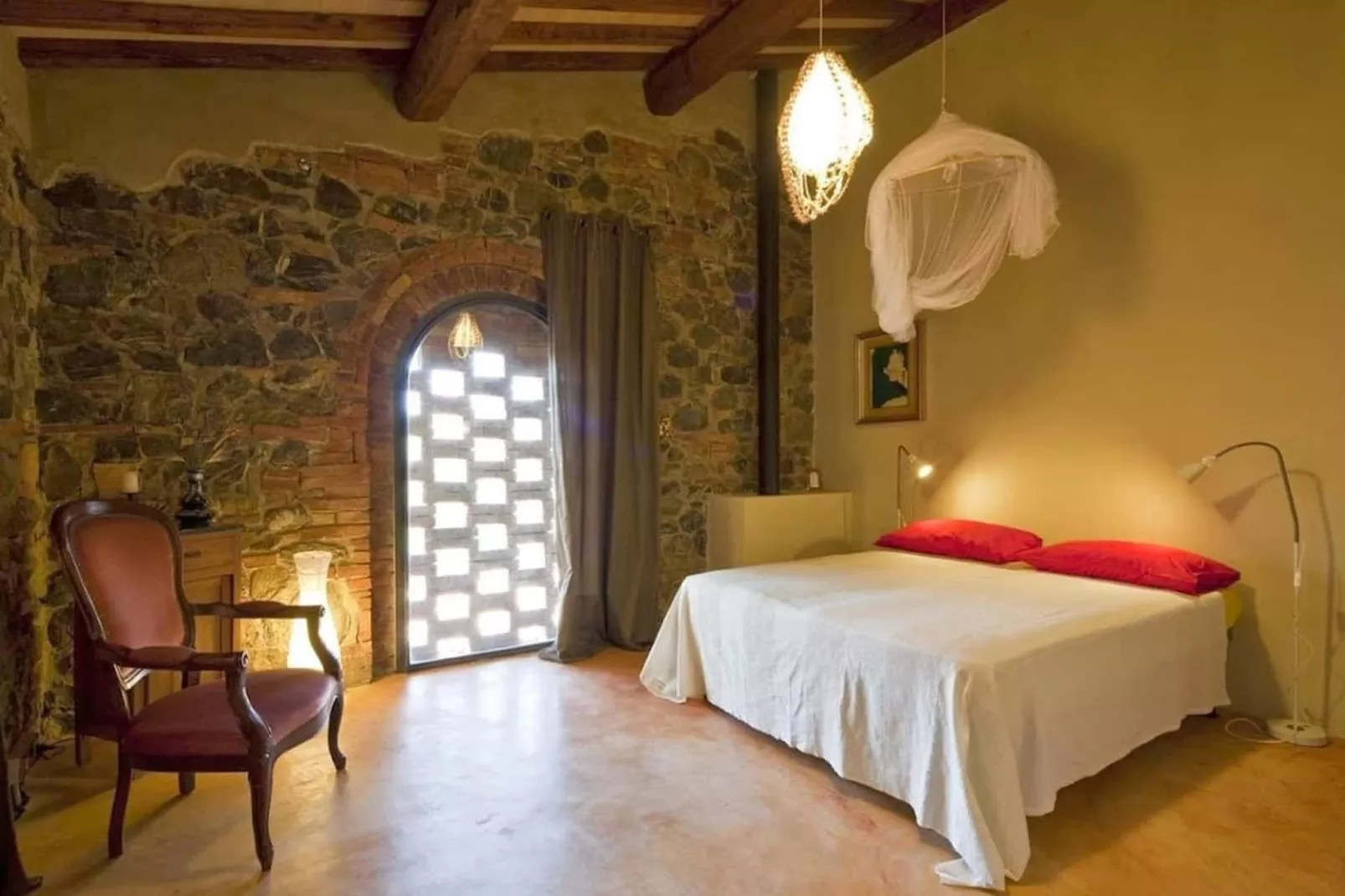 Podere La Sterza - The barn - Slaapkamer