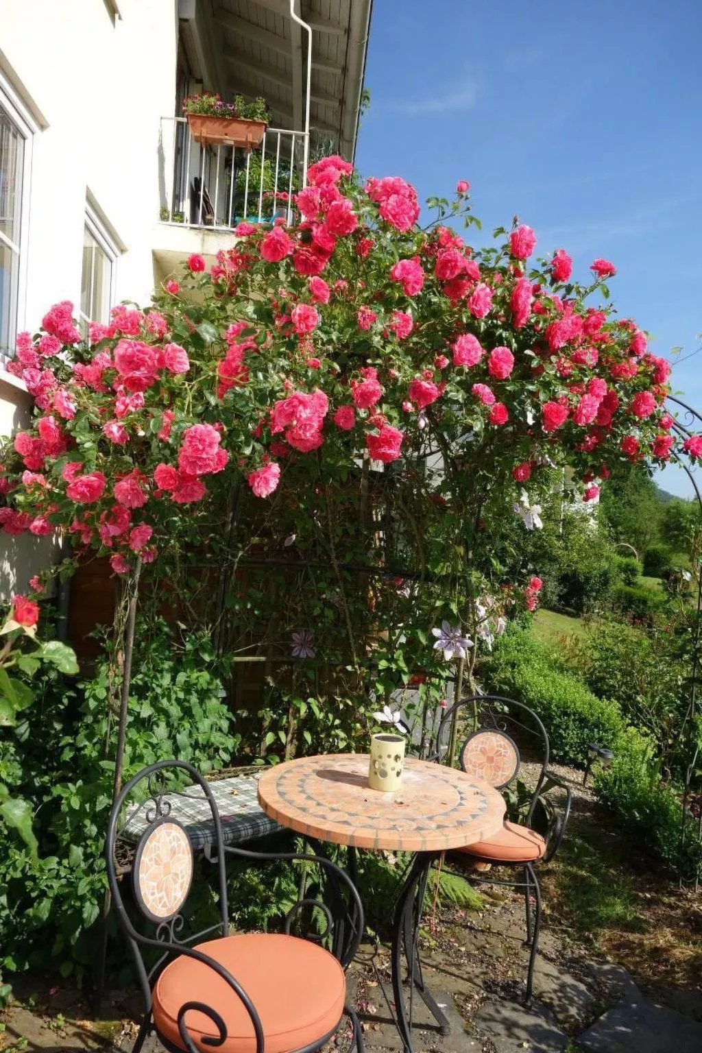 Tolle Wohnung in Klüsserath mit Großem Garten - Buiten