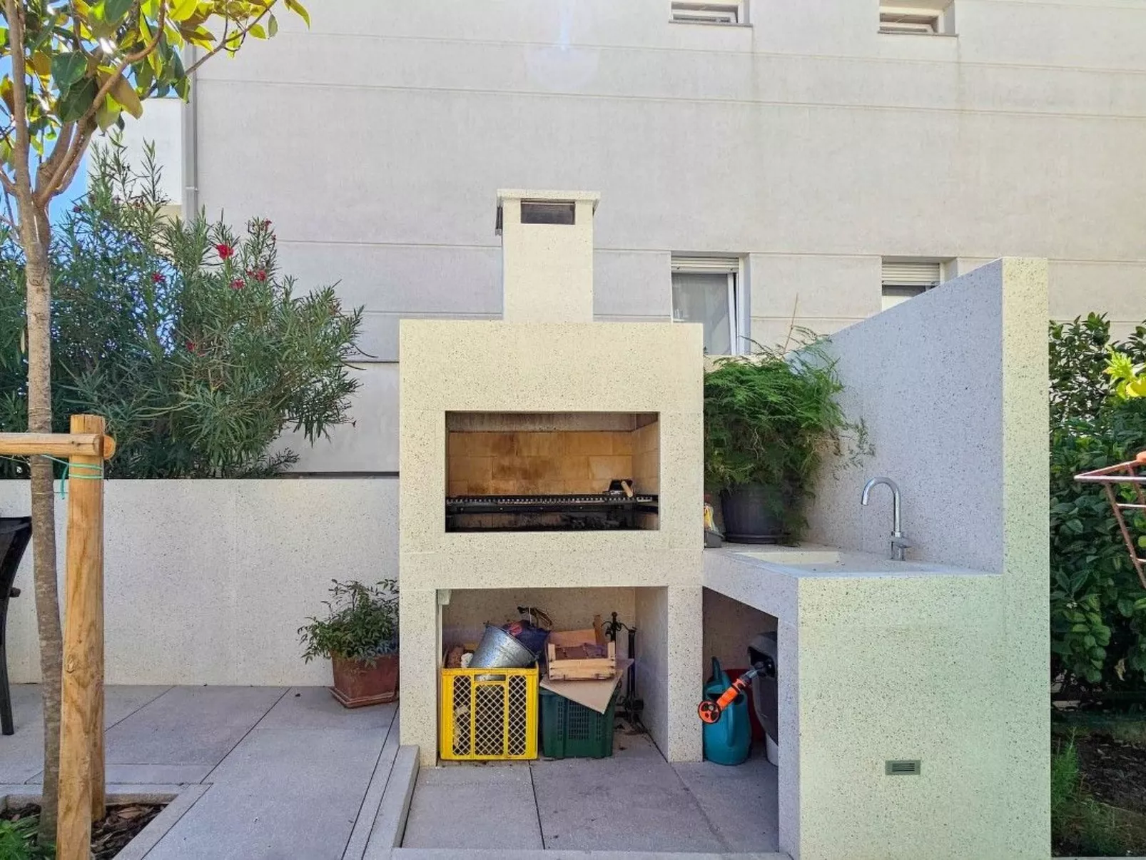 "Maja 3" mit Terrasse - Buiten