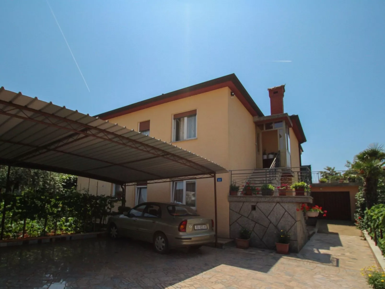 Für 2 Personen in Umag, Istrien - Buiten