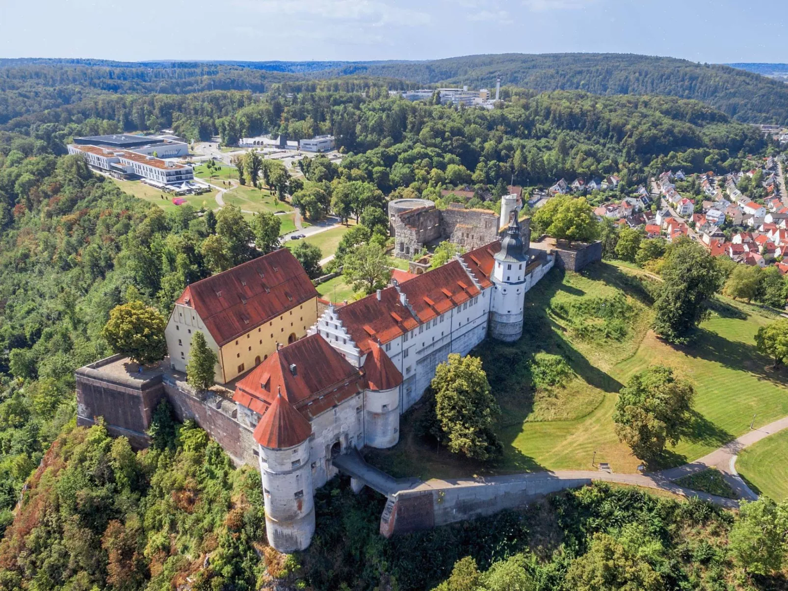 FeWo Heidenheim Bluewall - Buiten