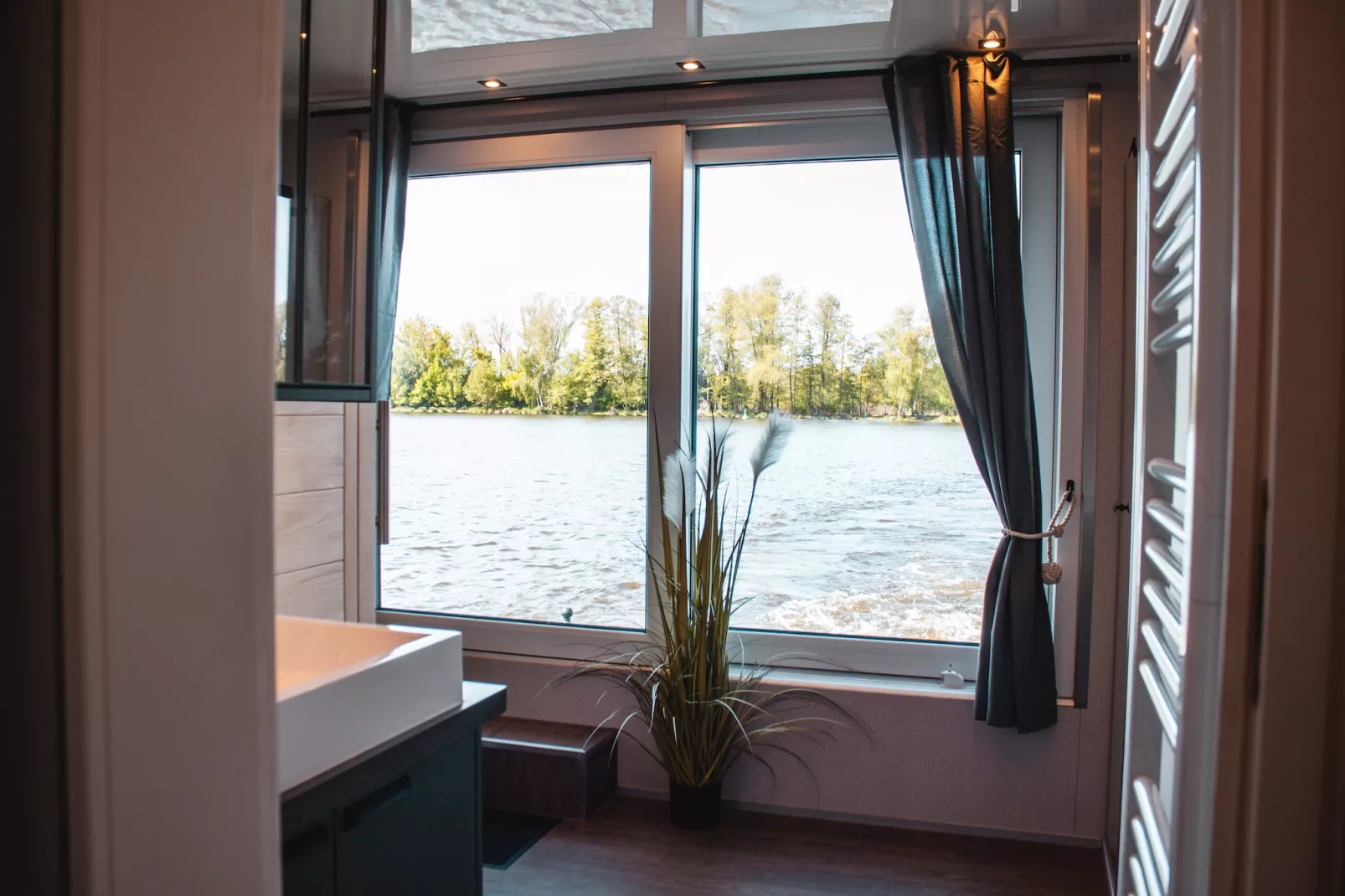 Hausboot Pankow - Badkamer