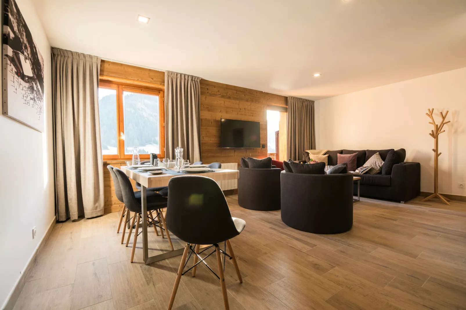 Les Portes de Megève 2 - Eetkamer