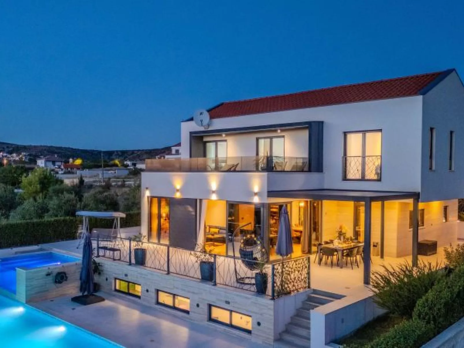 Beautiful villa Lara in Vrana with pool - Image-tags.info