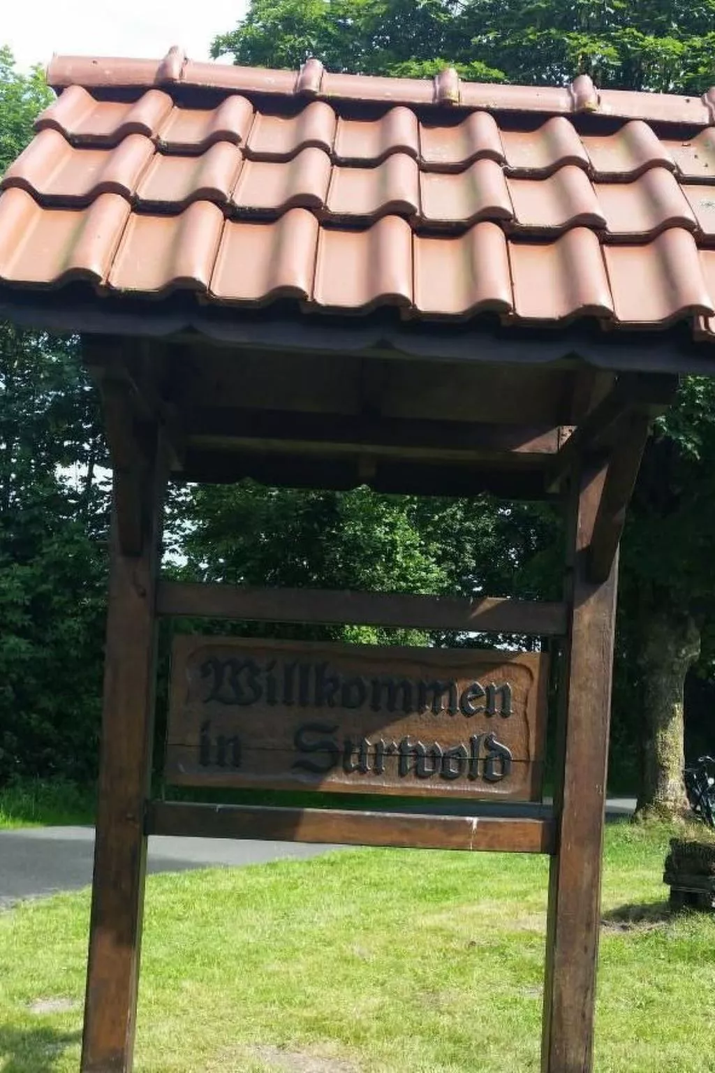 Wohnung in Börgerwald mit Sauna - Buiten