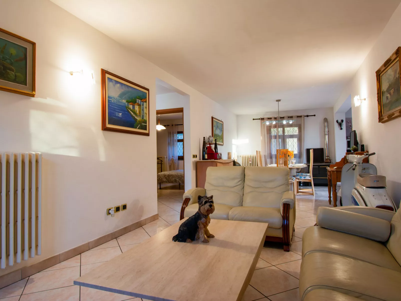 Tre fontane - Binnen