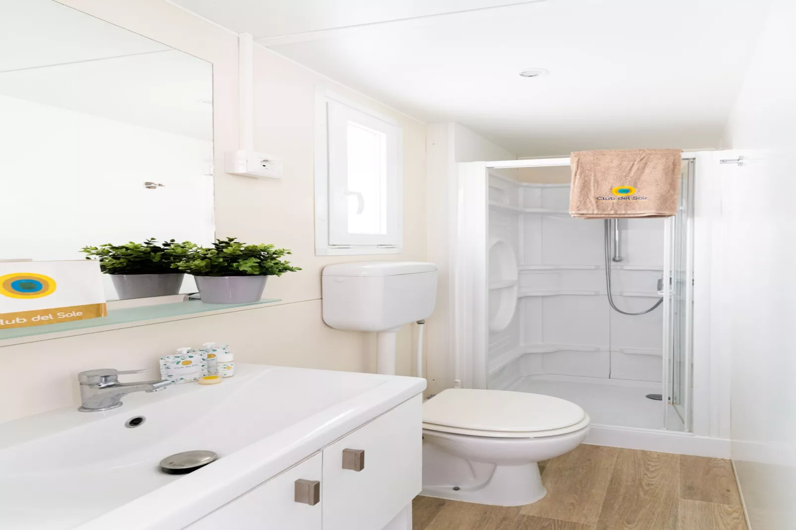 Rimini Family Resort - LODGE dog on request - Badkamer