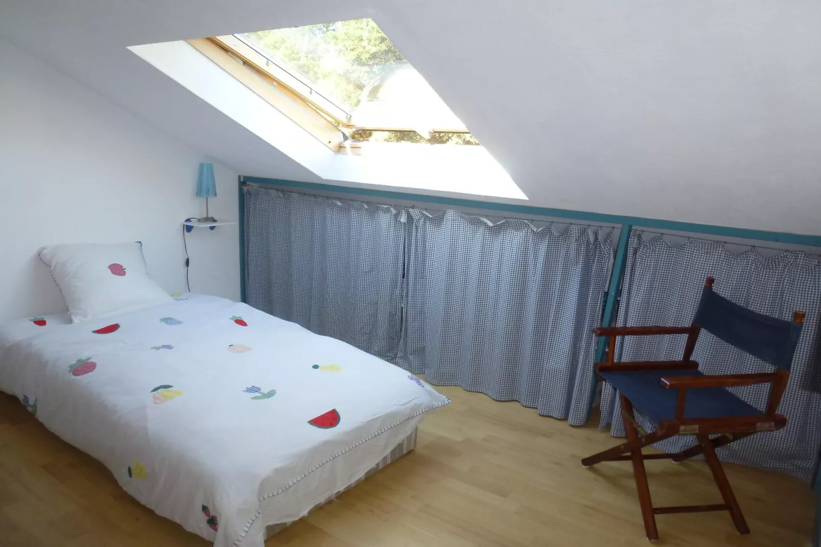 Charmante maison de vacances à 150 m de la plage - Slaapkamer