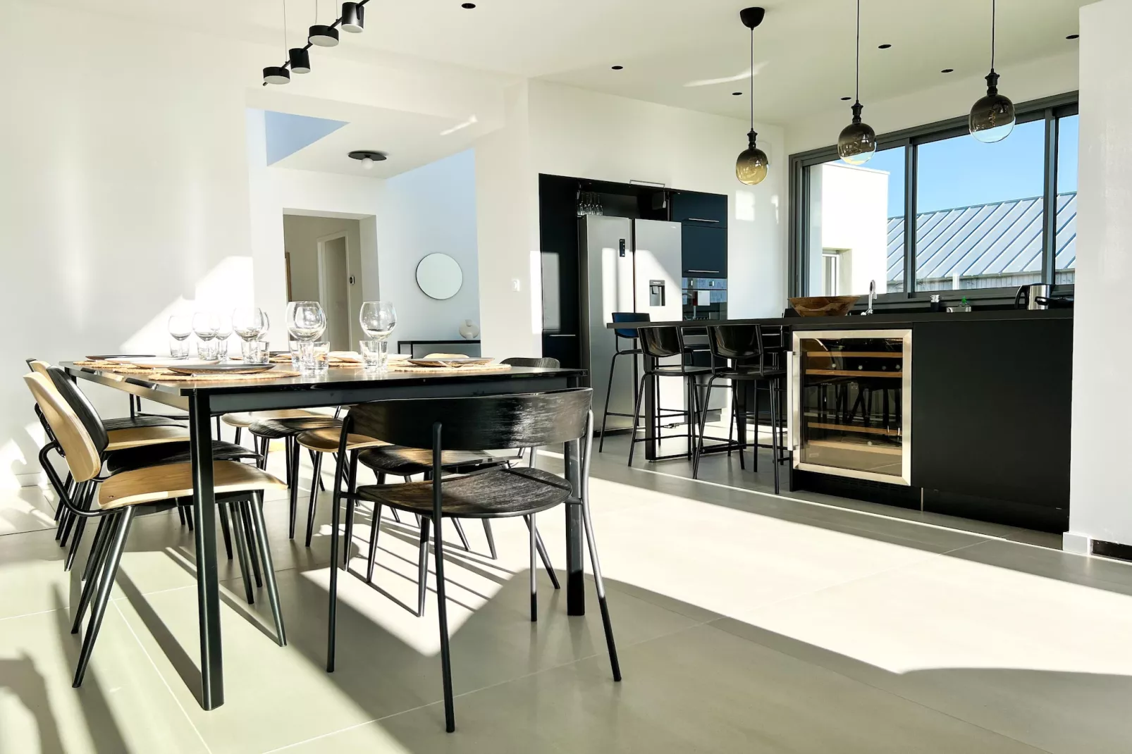 Architekten Villa mit Meerblick - Keuken