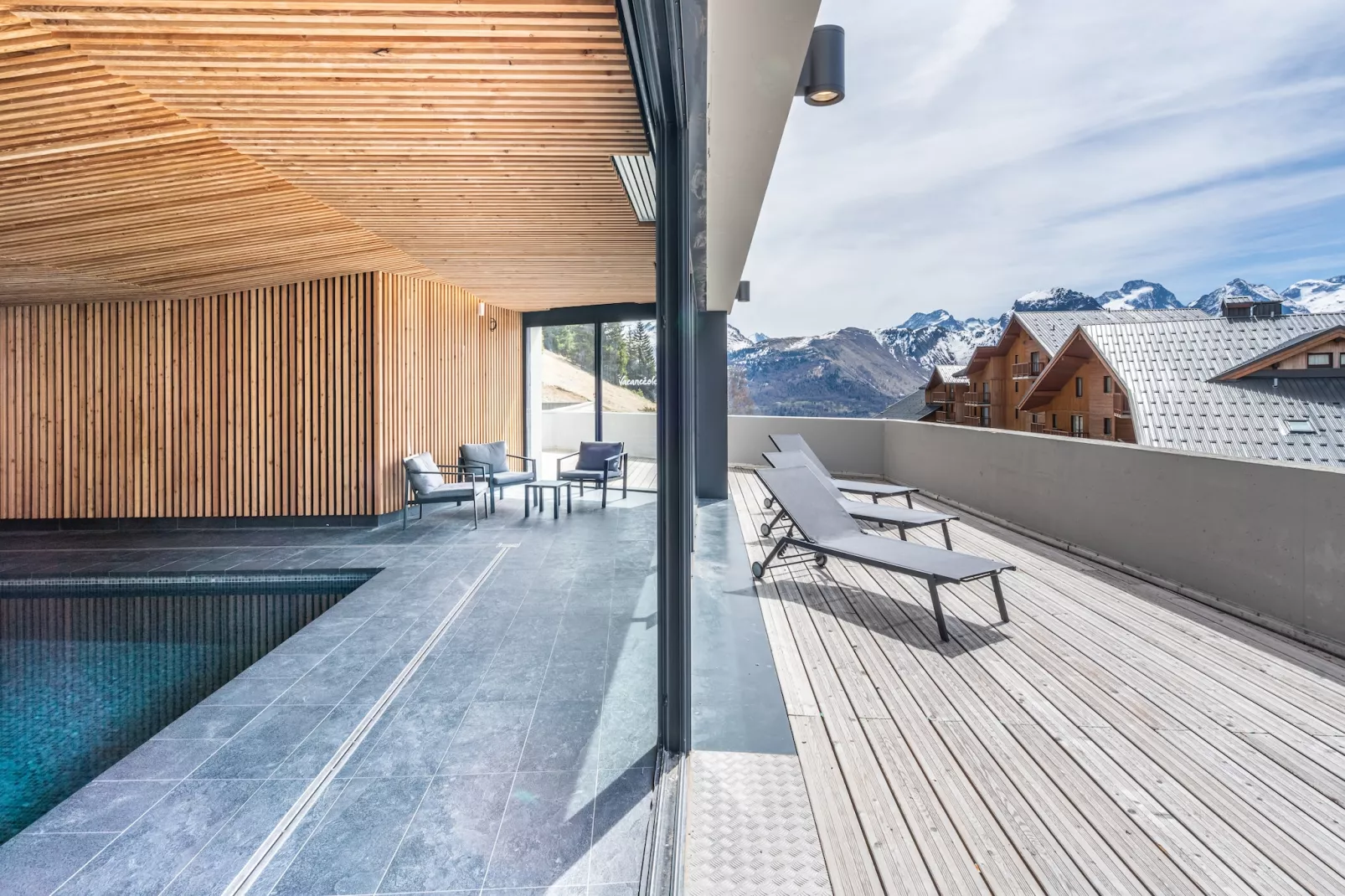 Les Écrins d'Auris - Parkfaciliteiten