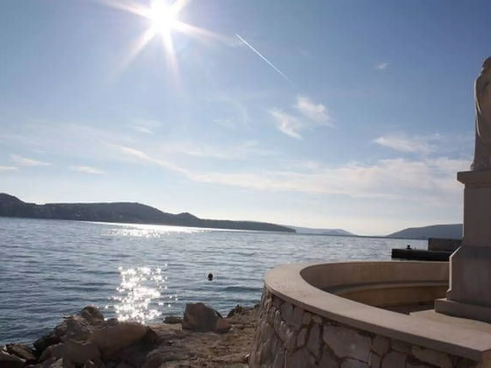 1. Etage Doppelbettzimmer 20m² mit Balkon und Meerblick Villa Milic*** - Buiten