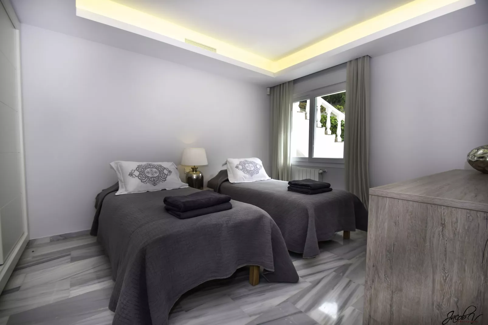 Tranquil Villa with Sea Views & Heated Pool! - Slaapkamer