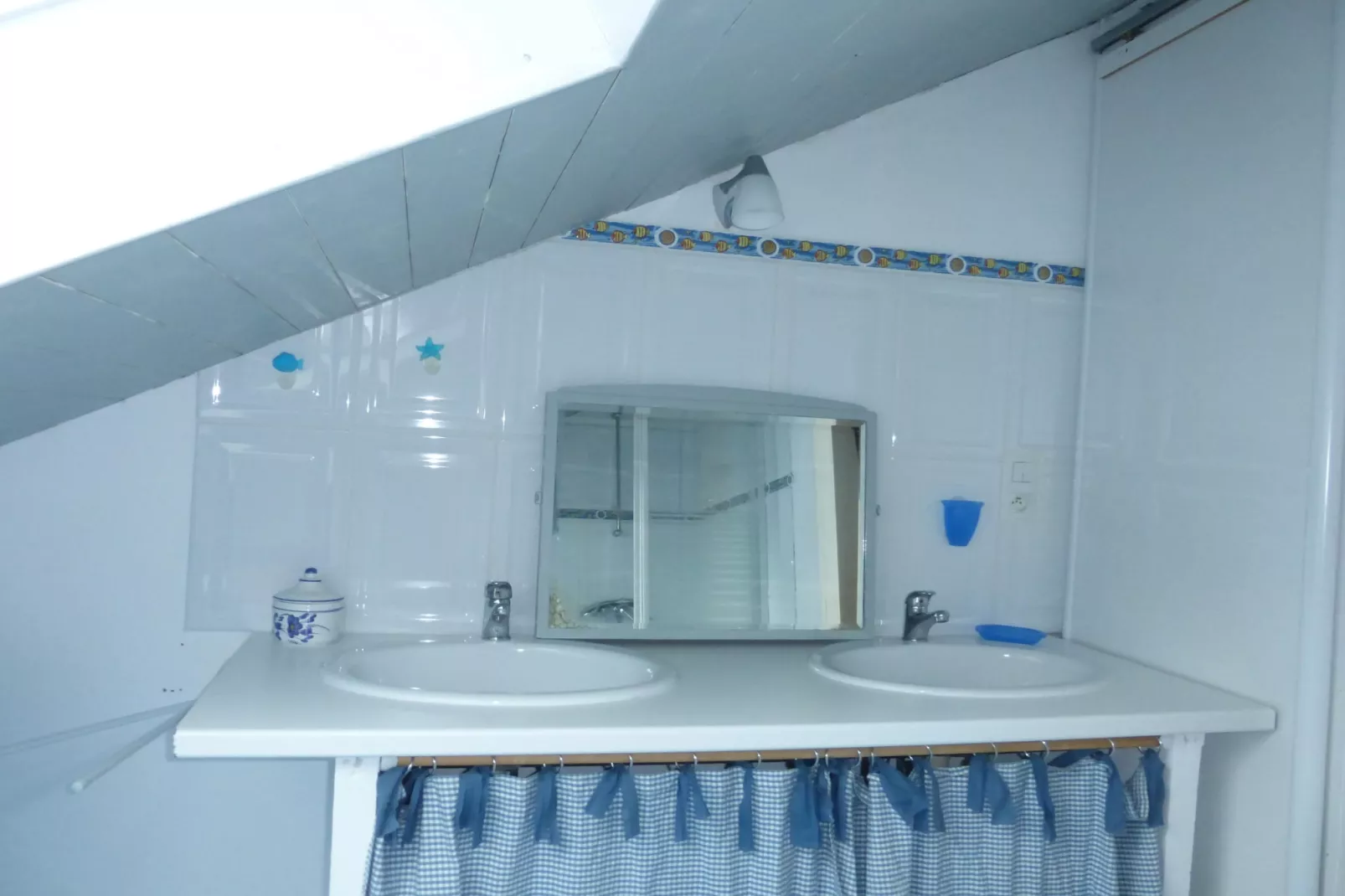 Charmante maison de vacances à 150 m de la plage - Badkamer