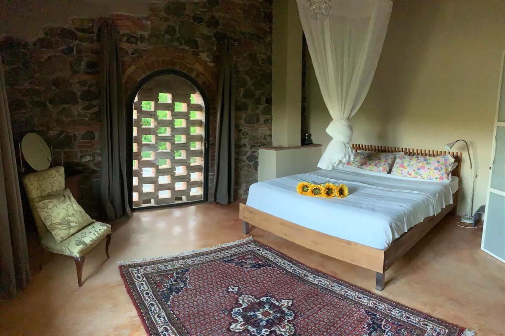 Podere La Sterza - The barn - Slaapkamer