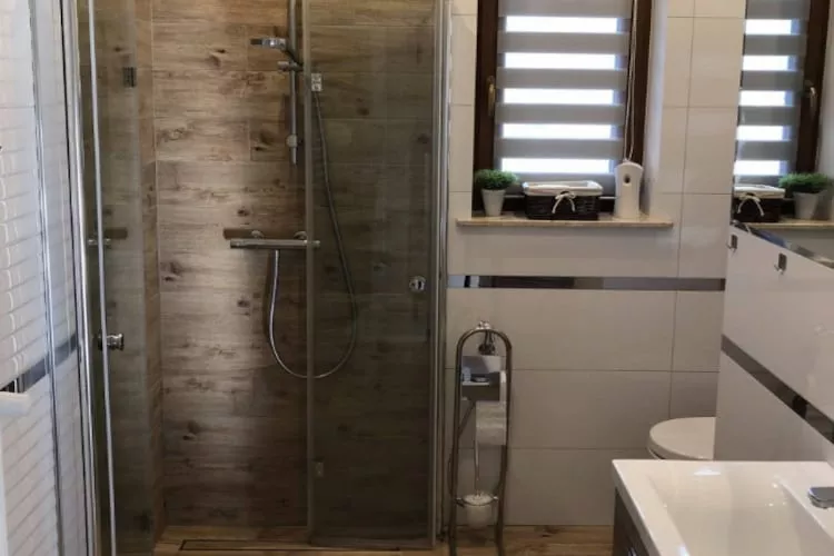 Dom wakacyjny w Dębinie dla max 5 osób - Badkamer