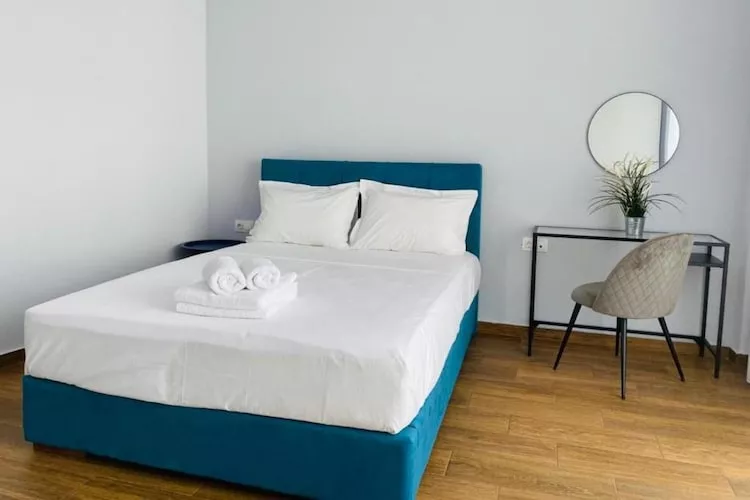 Acrotel Porto Brava Luxury Villas Ormos Panagias 4 bedroom villa 2 - 8 pax - Slaapkamer