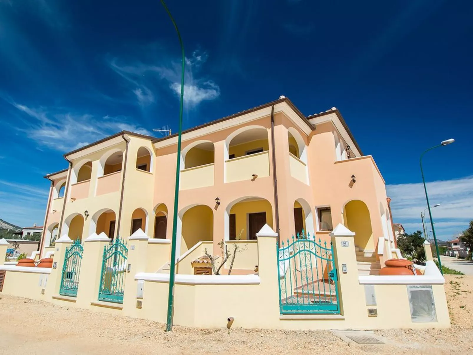 Apt. Orosei 3A, mit gemeinsamem Schwimmbad - Binnen