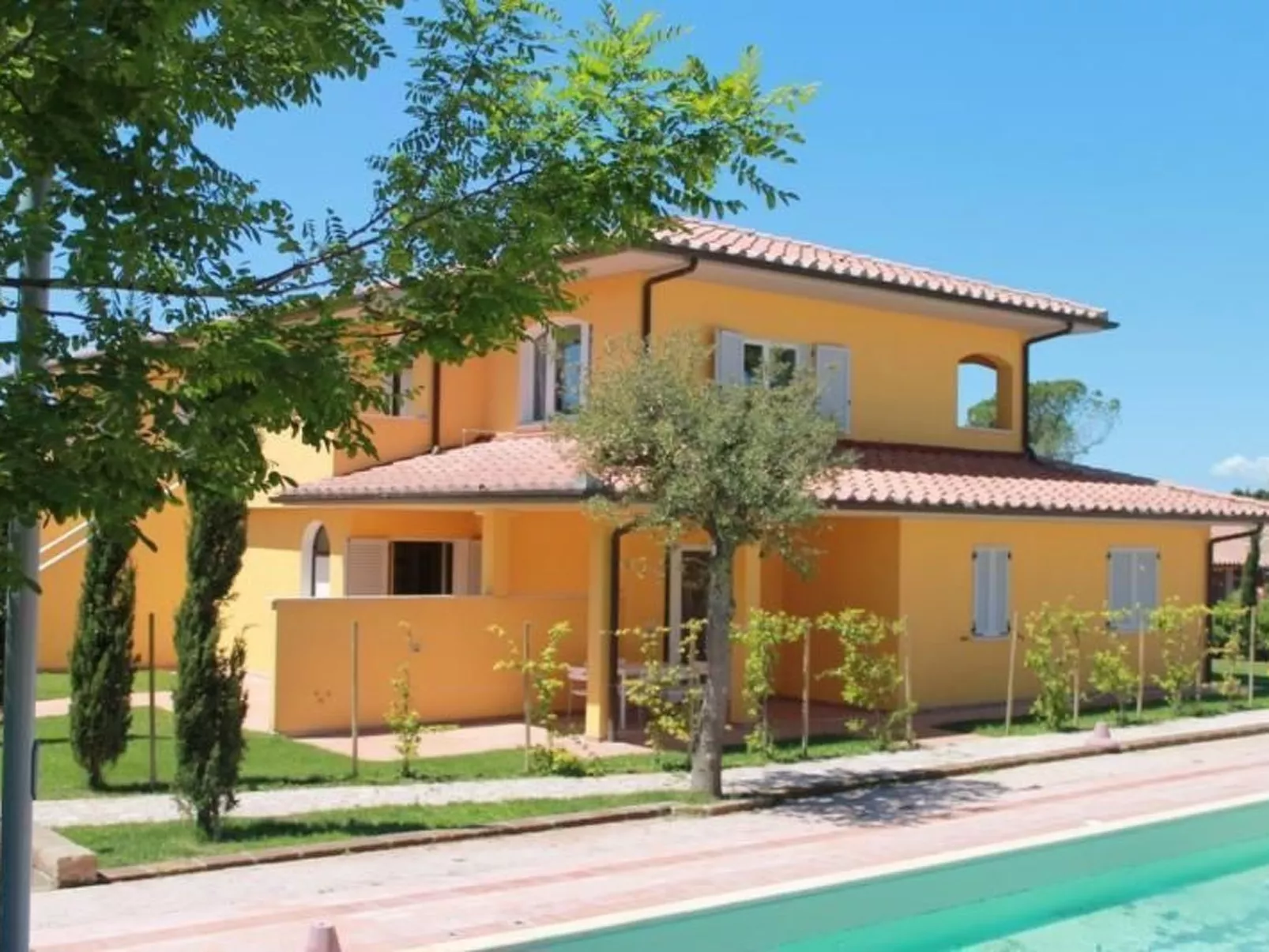 Unterkunft für 7 Personen mit AC, Schwimmbad, in der Nähe des Meeres - Image-tags.info