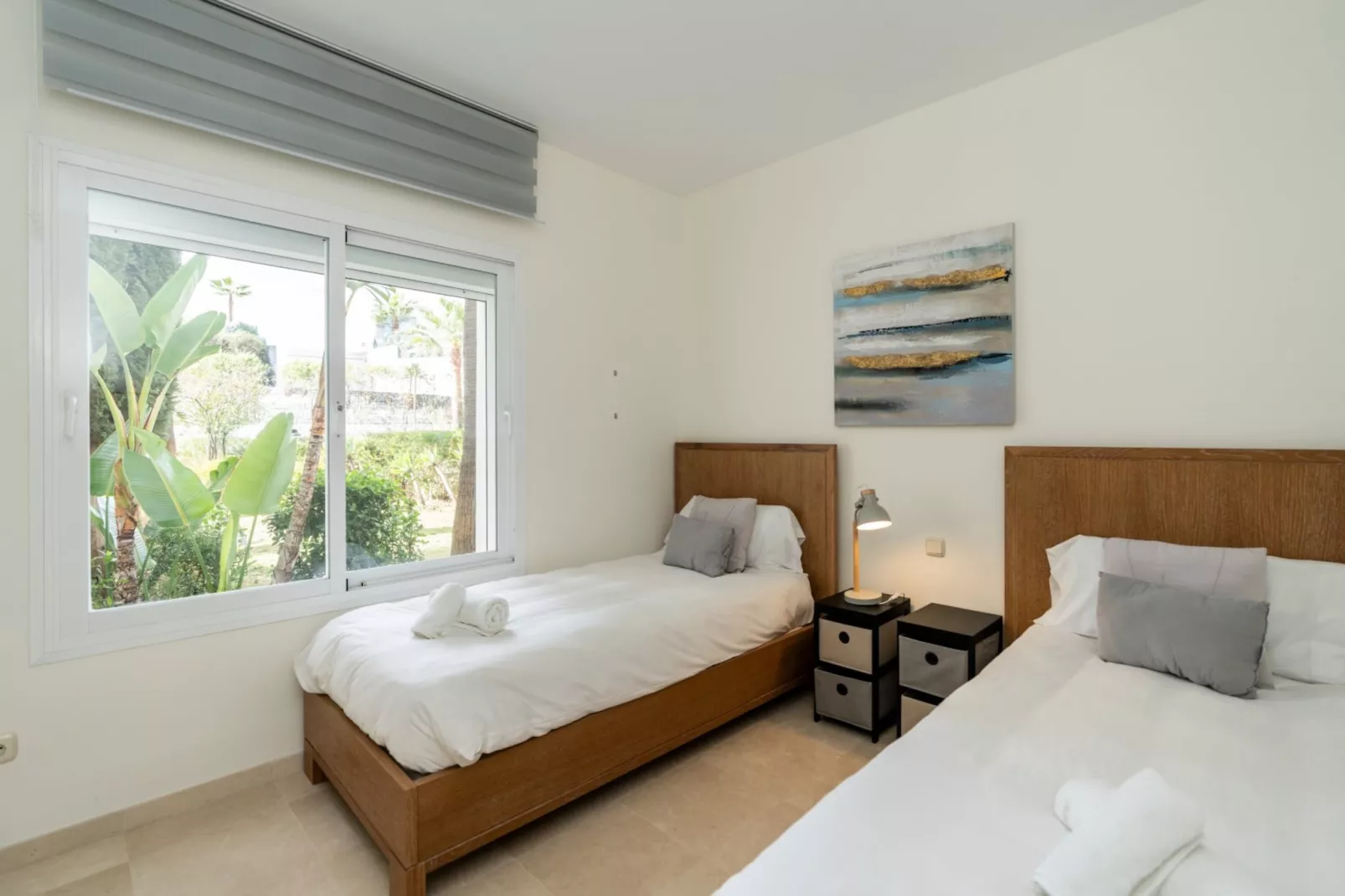 Charming 2-Bed Retreat Alcazaba Lagoon (304) - Slaapkamer