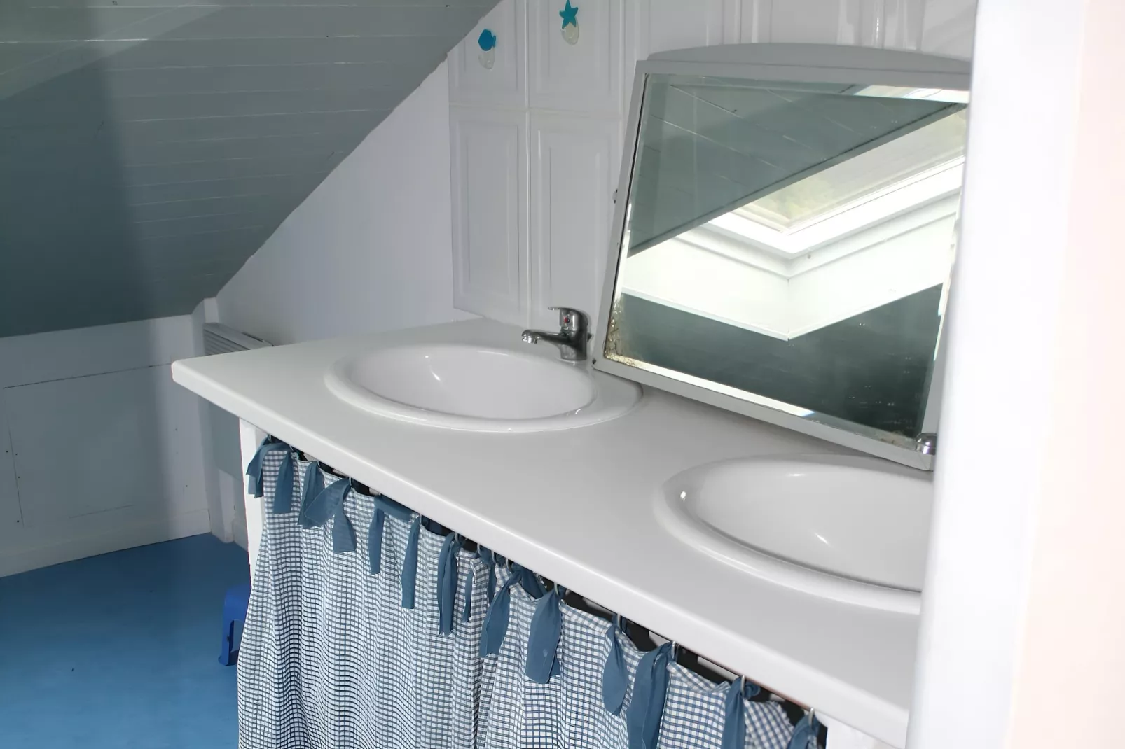 Charmante maison de vacances à 150 m de la plage - Badkamer