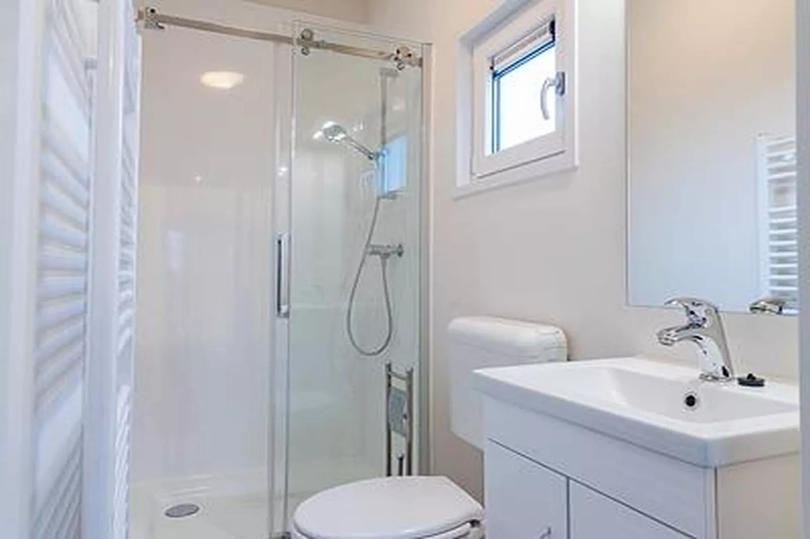 Duinhoeve chalet Schelp - Badkamer