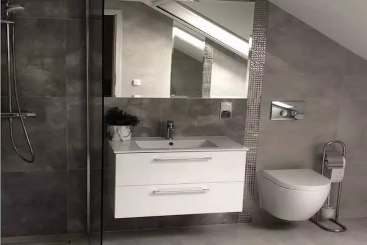 Dom wakacyjny w Dębinie dla max 7 osób - Badkamer