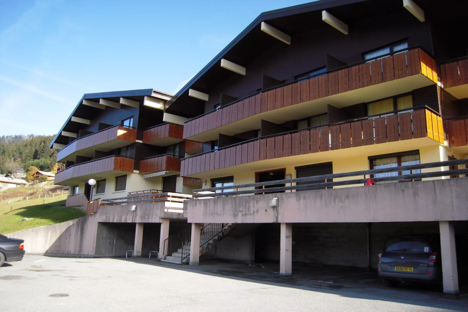 Hameau des 4 saisons HSH275  COSY  & SUN 6 pers. - Buitenlucht