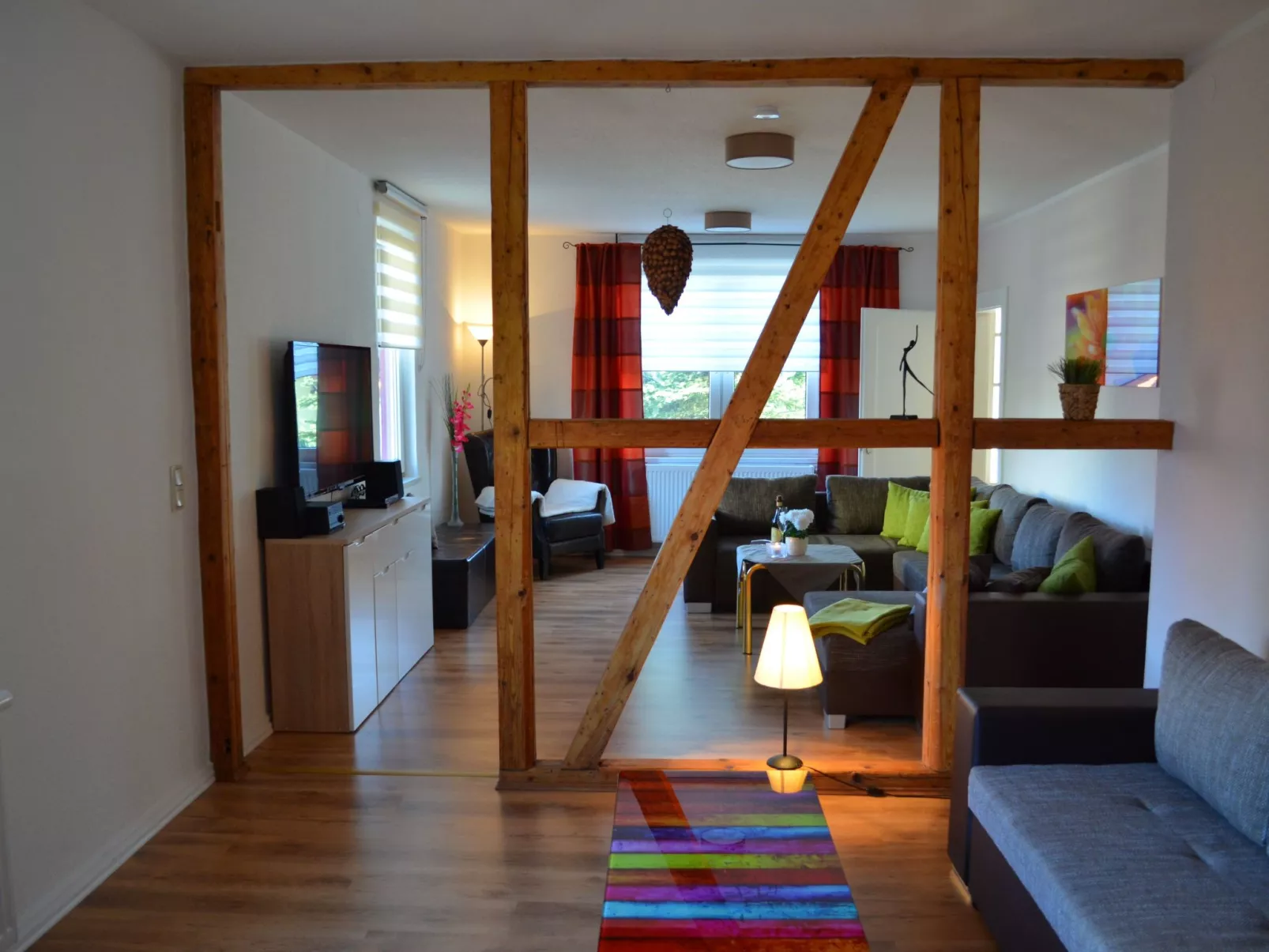 Familienfreundliches Ferienhaus mit Sauna am Fuße des Brockens - Binnen