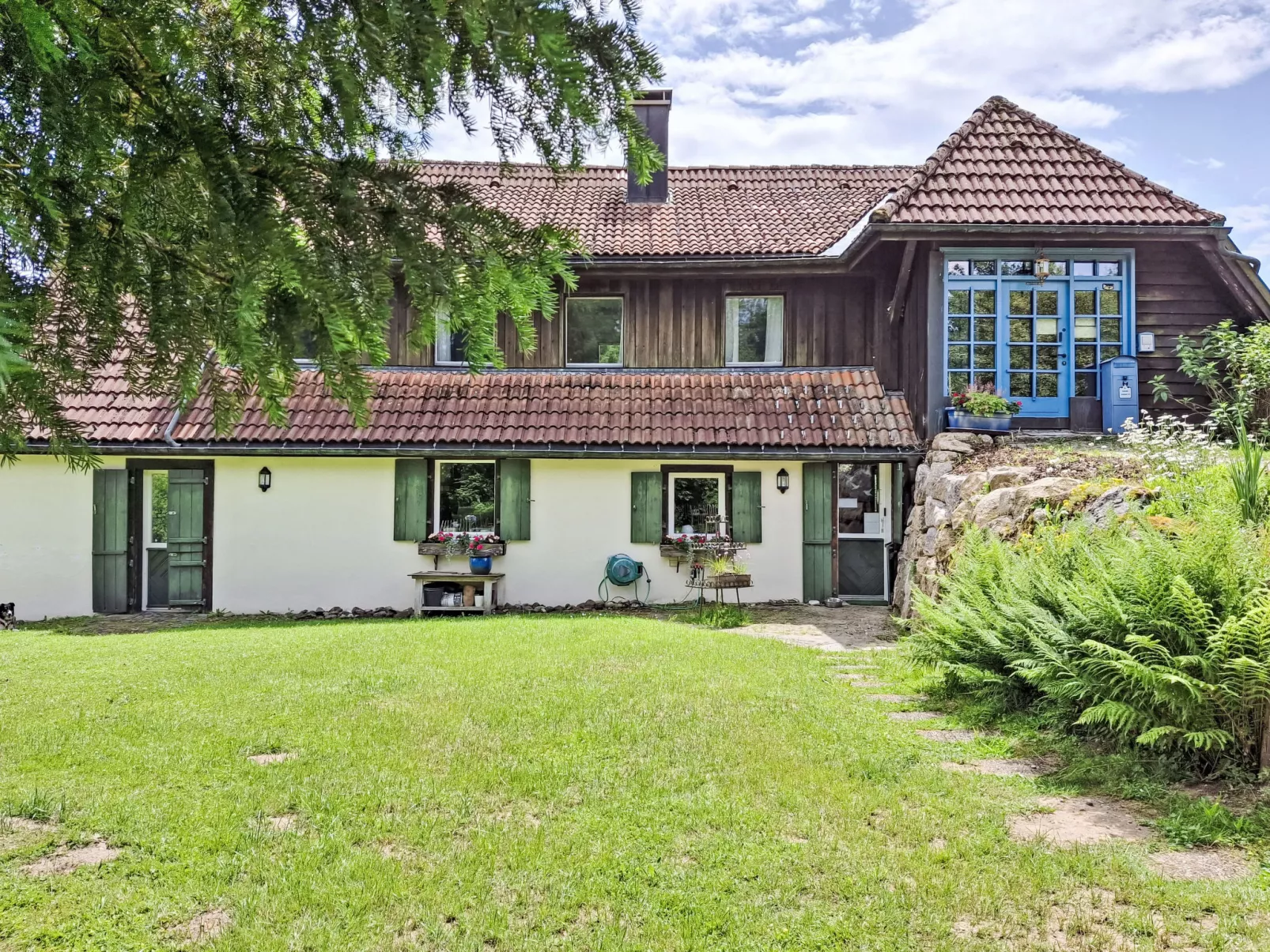 Schwarzwaldhof mit Pool & Sauna - Buiten