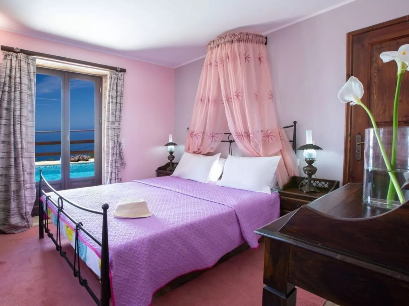 In Apollonii mit privatem Pool und spektakulärer Aussicht - Binnen