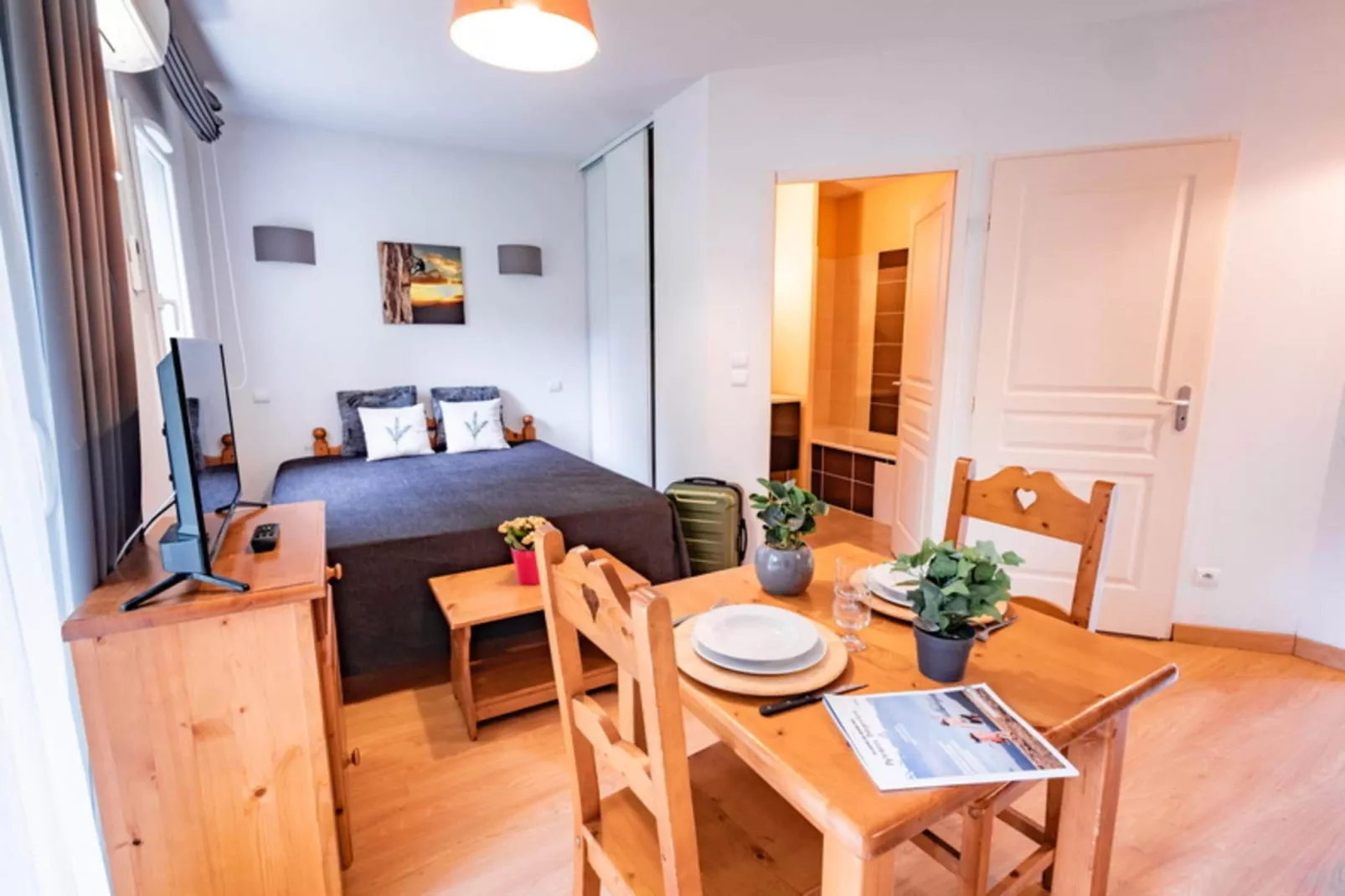 Le Domaine de la Vallée d'Ax - Eetkamer