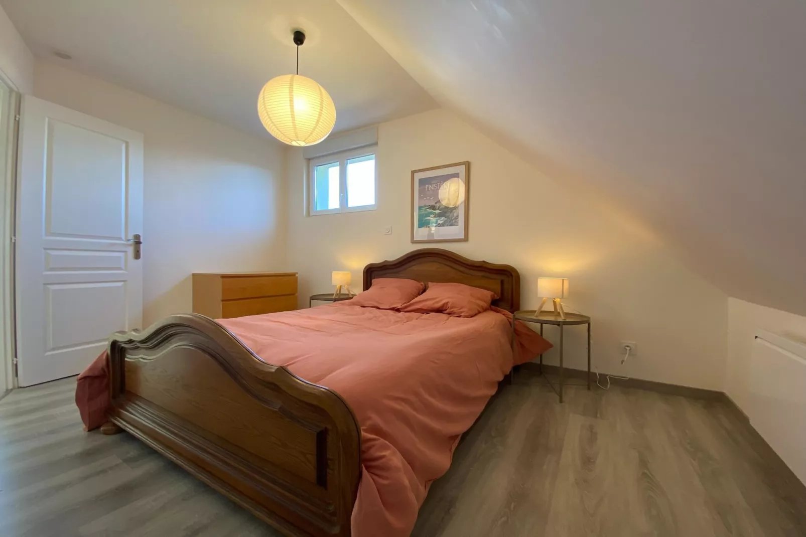 Ferienhaus mit Panoramablick Le Conquet - Slaapkamer