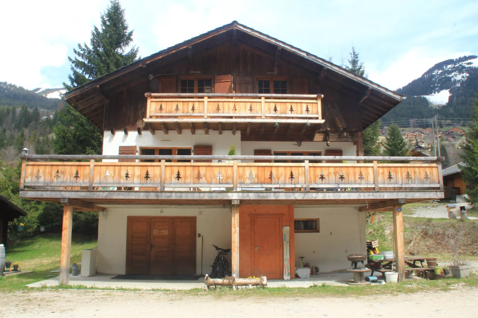 Chalet Ours Brun ORB MOUNTAIN & QUIET 6 Pers. - Buitenlucht