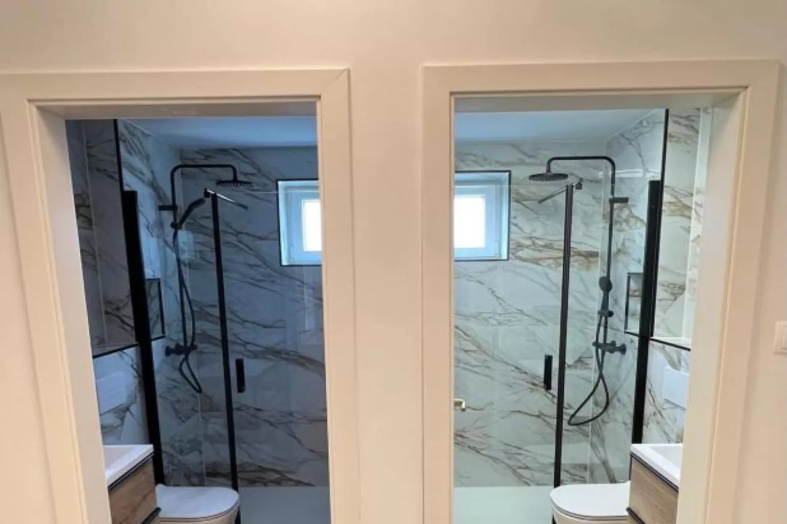 Four-Bedroom Apartment With Sea View - Badkamer