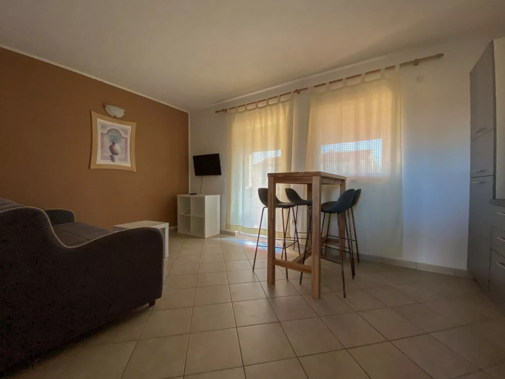 Appartement David 1 für bis zu 3 Personen mit Terrasse - Binnen