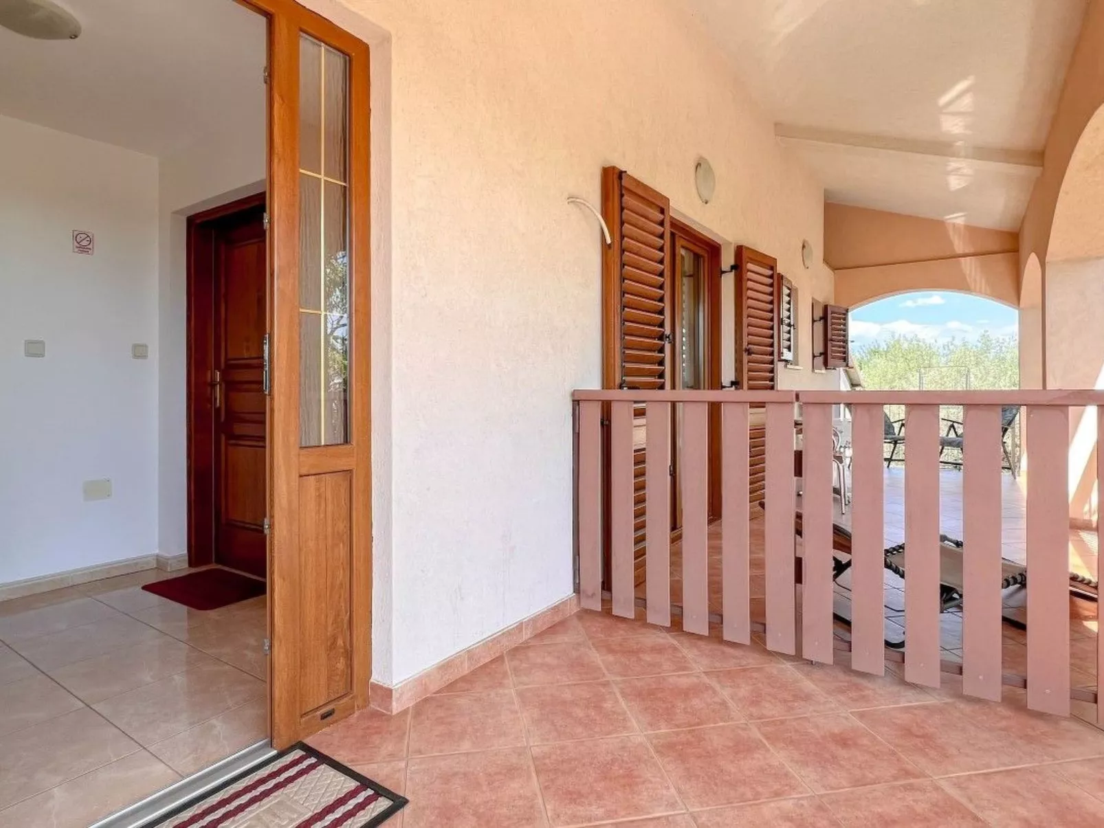 Wohnung "Viola" mit Balkon - Buiten