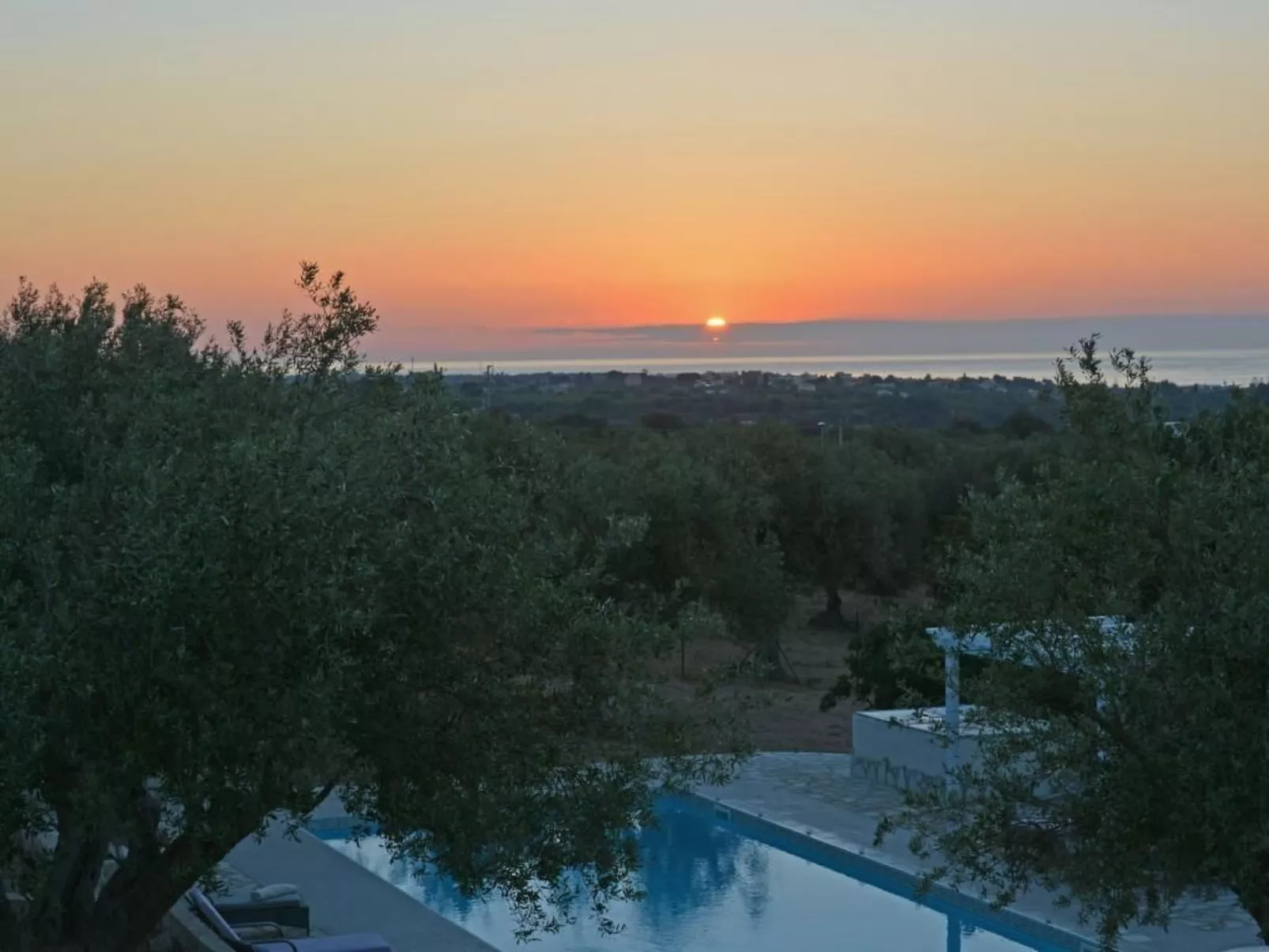 Moderne Ferienvilla bei Noto mit Meerblick und privatem Pool - Buiten