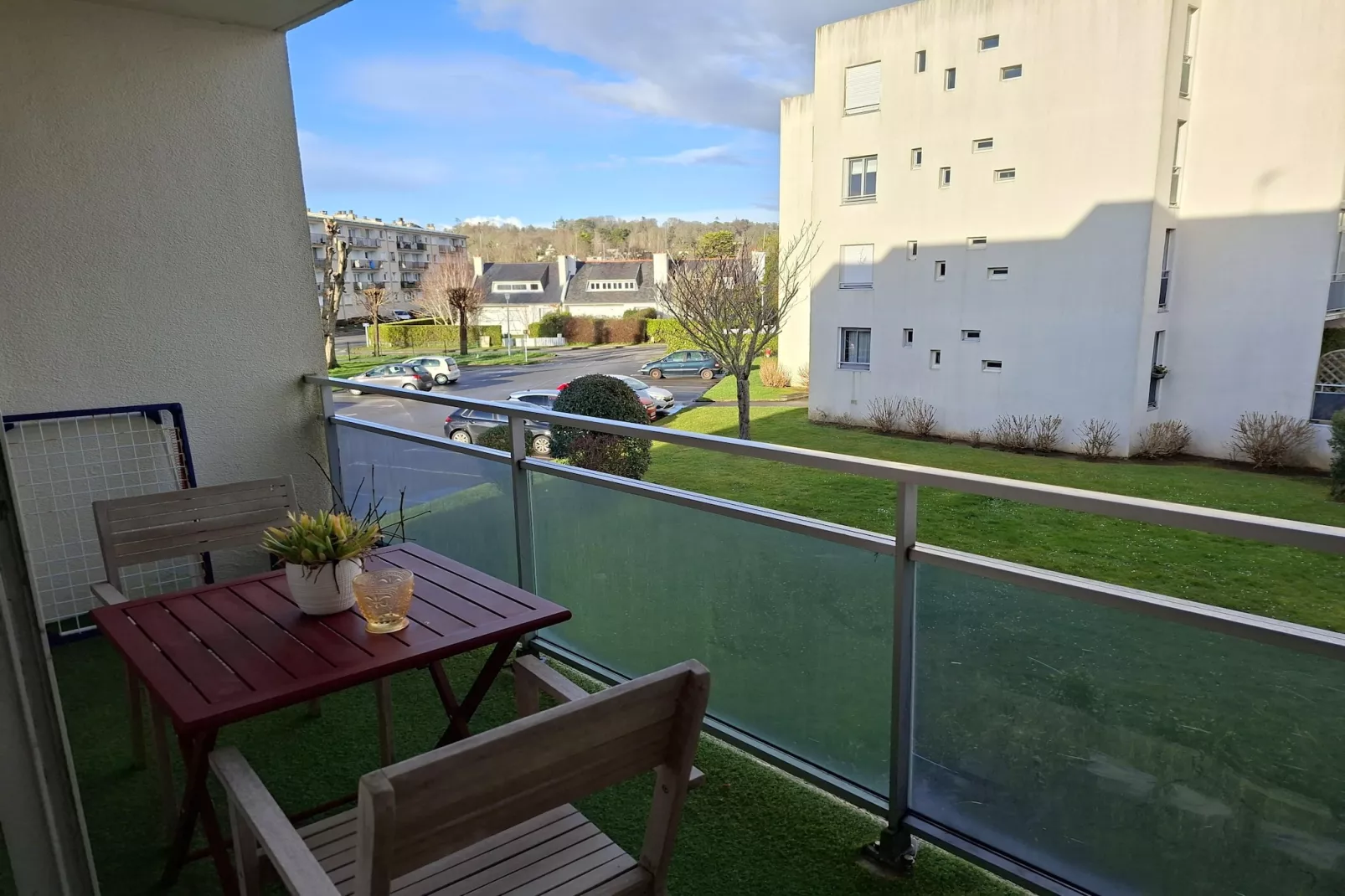 Ferienwohnung in Plougonvelin - Terrasbalkon