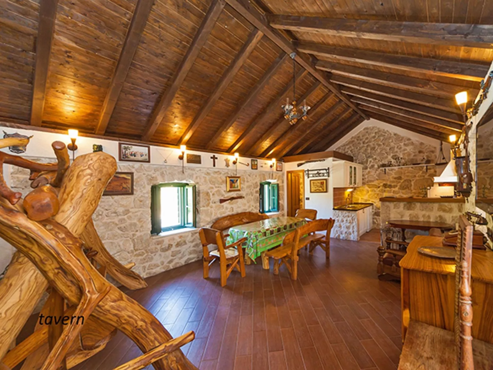 Villa mit Pool, Oslje - Binnen