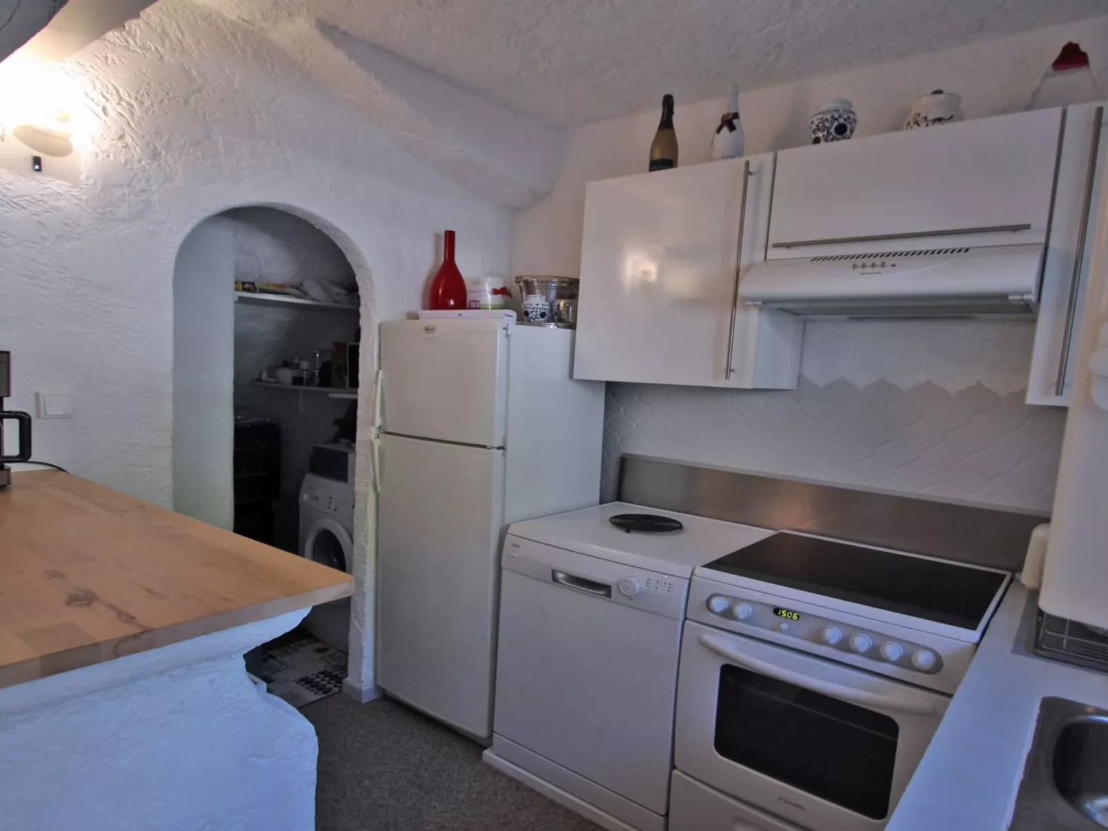 Haus 6 pers - Blick aufs Meer - Schwimmbad - Klima - Wifi - Binnen