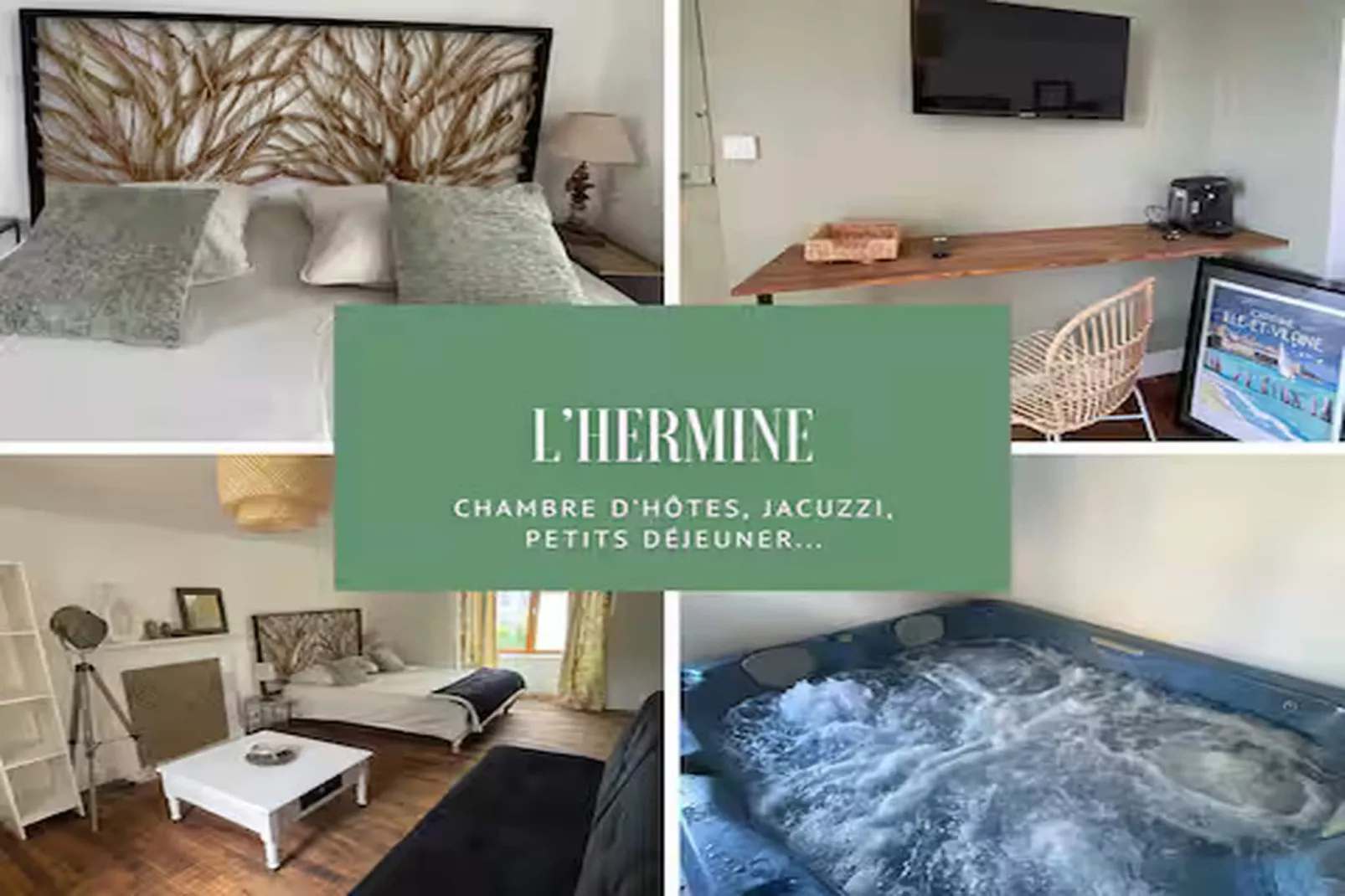 L'hermine  chambre d'hôte et Jacuzzi - Sfeer