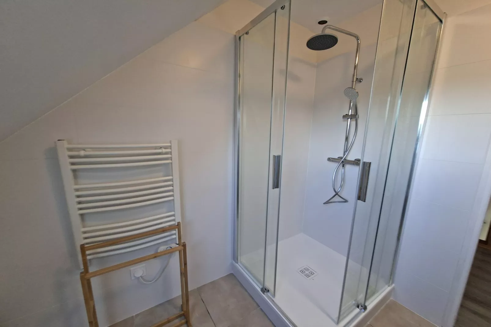 Ferienhaus mit Panoramablick Le Conquet - Badkamer