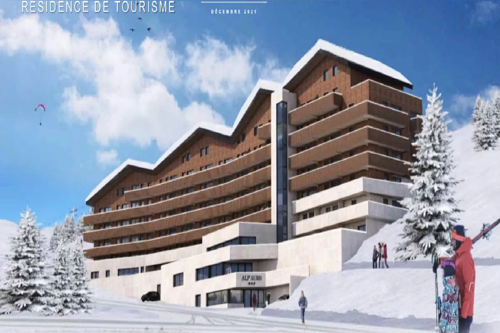 Les Écrins d'Auris - Exterieur winter
